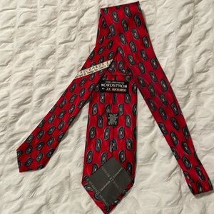 Red and blue j.z. Richard’s tie